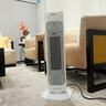 松下（panasonic） 取暖器暖風(fēng)機(jī)家用離子群凈化制熱電暖風(fēng)ECO恒溫節(jié)能電暖器搖頭立式遙控電暖DS-P2012CW 【離子群凈化除菌+升級(jí)雙風(fēng)機(jī)散熱】 曬單實(shí)拍圖