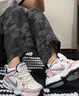 耐克（NIKE）球鞋定制  Air Monarch 4 愛(ài)與玫瑰 潮流手繪 低幫男女老爹鞋 愛(ài)與玫瑰 定制款不支持退換 贈1 35 .5 全新正品 假b 曬單實(shí)拍圖