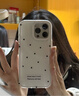 米弗希 ins夏日多巴胺果凍波點(diǎn)適用蘋(píng)果16promax手機殼iPhone15pro新款14網(wǎng)紅13爆款12/11防摔簡(jiǎn)約手機套 果凍滴膠鏡頭【簡(jiǎn)潔白】同色鏡頭框+黑色大波點(diǎn) iPhone 16 Pr 曬單實(shí)拍圖