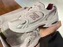 紐巴侖530官方正品春夏休閑情侶百搭網(wǎng)面透氣運動(dòng)鞋男鞋厚底老爹鞋女鞋 530白銀 男女同款 43 曬單實(shí)拍圖