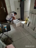 傲墨軒歐式實(shí)木鞋柜進(jìn)門入戶隔斷屏風(fēng)玄關(guān)柜家用客廳鞋柜掛衣架一體靠墻 奶油白+單門+長80【右換鞋凳】 曬單實(shí)拍圖