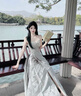 珍·尚銀中國黃金授權三生有杏項鏈女足銀990平安扣吊墜七夕情人節(jié)禮物 平安扣項鏈+中國黃金禮盒 曬單實拍圖