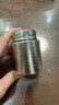 容山堂純鈦旅行茶葉罐小號(hào)便攜茶葉盒空盒茶葉儲(chǔ)存罐隨身小茶罐 純鈦螺口旅行茶葉罐-小號(hào) 曬單實(shí)拍圖