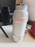 摩飛電器（Morphyrichards）便攜式燒水杯無線燒水壺電熱水杯旅行電熱水壺恒溫水壺保溫杯嬰兒調奶杯迷你辦公室加熱水杯MR5600 0.45L 【多功能無線款】糖果粉 曬單實拍圖