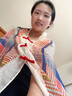 諄梧防曬披肩女薄款時(shí)尚民族風(fēng)草原披肩夏日旅游披肩拍照優(yōu)雅氣質(zhì)女 防曬民族風(fēng)披肩小金絲腰果 90*180cm 曬單實(shí)拍圖