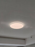 松下（Panasonic） led客廳吸頂燈臥室調(diào)光調(diào)色簡(jiǎn)約現(xiàn)代兒童房圓形燈具 36W素白+銀飾帶HHXN4038L 曬單實(shí)拍圖