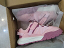 泰蘭尼斯冬季兒童跑步鞋加絨保暖棉鞋運動(dòng)鞋男童老爹鞋女童休閑鞋粉色31 曬單實(shí)拍圖