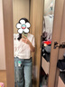 茵曼（INMAN）復古水洗微喇牛仔褲2025夏季女裝新款通勤百搭修身顯瘦長(cháng)褲 牛仔藍 26 曬單實(shí)拍圖