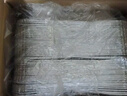 美進(jìn)家（MEIJINJIA）空氣炸鍋錫紙碗50只食品級(jí)鋁箔盤(pán)加厚空氣炸鍋專用紙墊方形錫紙盒 曬單實(shí)拍圖