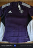 adidas曼聯(lián)速干足球訓練運動(dòng)短袖球衣男裝夏季阿迪達斯官方 極光洋李紫/白/黑色   3XL   曬單實(shí)拍圖