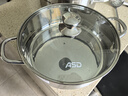 愛(ài)仕達 ASD 火鍋304不銹鋼清湯火鍋盆30CM火鍋燃氣電磁爐通用FS30A1WG 曬單實(shí)拍圖