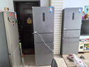 美的（Midea）238升家用小冰箱小型三開門風(fēng)冷無霜變頻一級能效節(jié)能輕音凈味保鮮宿舍租房電冰箱國補20% 【238L高性價比】MR-249WTPE 曬單實拍圖