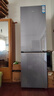 海爾（Haier）零嵌入式冰箱410升雙開(kāi)門(mén)家用風(fēng)冷無(wú)霜一級(jí)能效雙變頻兩門(mén)電冰箱超薄 底部散熱 國(guó)家補(bǔ)貼以舊換新 【新品灰】410升全空間保鮮+EPP超凈系統(tǒng) 曬單實(shí)拍圖