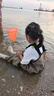 SEKOYA趕海服兒童防水透氣連體玩水下水褲幼兒園寶寶玩沙抓魚小孩涉水褲 曬單實拍圖