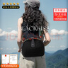 BLACKKISS女包帆布2026新款貝殼包單肩包斜挎包包休閑運動(dòng)旅行徒步挎包布包 黑色款二（區別是肩帶深綠印花）（優(yōu)質(zhì)版本） 曬單實(shí)拍圖