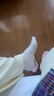 十月結(jié)晶月子襪夏季孕產(chǎn)婦坐月子棉高彈松口不勒透氣防風(fēng)純色襪子4雙裝 曬單實(shí)拍圖