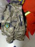 烈焰戰隊迷彩服工作服棉衣棉褲套裝 男士冬季加絨加厚防水勞保棉服加絨褲 黃廢墟迷彩9519款(棉衣+加絨褲) 180（建議150-170斤） 曬單實(shí)拍圖