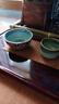 美濃燒（Mino Yaki）日本進(jìn)口宮廷風(fēng)茶杯主人杯陶瓷茶碗功夫茶杯單杯個(gè)人專用 金彩臘梅 150ml 曬單實(shí)拍圖