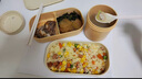 昌木子（CAMUZ）抗菌便當(dāng)盒 可微波爐加熱日式上班族飯盒高顏值雙層 黃色3件套 曬單實拍圖