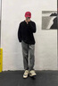 雪倫朵美式束腳工裝休閑褲男春秋2025新款寬松直筒運動(dòng)百搭彈力哈倫褲 灰色（卡碼拍大） 2XL 【建議130-140斤】 曬單實(shí)拍圖