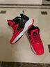 里奇.喬丹   RICKY JORDAN品牌斷碼童鞋男2025秋冬新款皮面防水兒童運動(dòng)鞋中大童加絨籃球鞋 黑紅【皮面防水】 37 曬單實(shí)拍圖