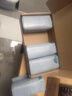 e潔抽繩垃圾袋灰色45*50cm6卷共360只1.8絲免撕手提穿繩加厚雙層膜 曬單實(shí)拍圖