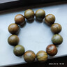 紀(jì)梵蒂 GEFIODEY天然老料綠檀木手串男款紅瑪瑙黑曜石手鏈女款盤(pán)玩佛珠把件定制 收藏級(jí)20mm綠檀【國(guó)檢保真】 曬單實(shí)拍圖
