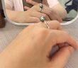GiO珠寶 滿天星Akoya海水珍珠項鏈高級感18K金仙女鏈年輕款生日禮物 項鏈18K金Akoya珍珠6-6.5mm 曬單實拍圖