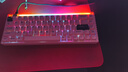 MelGeekMADE68 PRO+磁軸鍵盤TTC萬磁王紫心軸RT0.01電競游戲客制化機械無畏契約打瓦小蜜蜂情侶 MADE68 PRO+粉光【紫心軸】 有線MelGeek 68鍵 曬單實拍圖