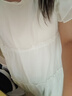 PMOG法式甜美多巴胺仙女氣質(zhì)小飛袖連衣裙女夏季寬松木耳邊公主裙 杏色綁帶連衣裙【原版】 M 【建議90-105斤穿】 曬單實(shí)拍圖