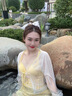 南木熊泳衣女士溫泉遮肉肚子游泳衣連體長(zhǎng)袖防曬性感顯瘦成人罩衫裙式 黃色罩衫兩件套【80-120斤】 曬單實(shí)拍圖