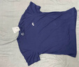 耐克（NIKE）官方男子刺繡柔軟純棉T恤秋季休閑輕便標準款舒適AR4999 410深藏青/(白) XL 曬單實(shí)拍圖