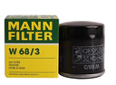 曼牌（MANNFILTER）機油濾清器機濾機油濾芯W(wǎng)68/3卡羅拉雷凌RAV4榮放花冠威馳致炫 曬單實拍圖