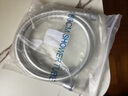 X-GRKE【德國】淋浴花灑軟管1.5米通用加厚防爆PVC熱水器噴頭冷熱水軟管 花灑軟管1.5米【精銅接頭】亮銀 加厚精銅接頭丨防爆防纏繞 曬單實(shí)拍圖