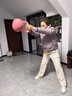 萬凱灌水軟體壺鈴男女士提壺啞鈴深蹲練臀翹臀塑形家用健身訓練器材 粉紅色 6kg 灌水軟壺鈴 曬單實拍圖
