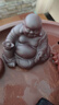 宏中紫砂茶寵彌勒佛可養(yǎng)茶桌擺件全手工笑佛擺件精品小和尚茶玩 托寶彌勒佛-原礦紫泥-中號(hào) 曬單實(shí)拍圖