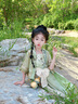 旗鉑漢服女童夏2025新款兒童國風(fēng)古裝套裝民族服裝裙子夏季 初夏序曲 160 曬單實拍圖