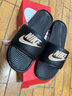 耐克男子 運動(dòng)拖鞋 NIKE VICTORI ONE SLIDE運動(dòng)鞋CN9675-006黑44 曬單實(shí)拍圖