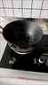 雷仕頓傳統雙耳鑄鐵鐵鍋炒菜鍋老式圓底家用鑄鐵鍋不粘鍋生鐵鍋燃氣灶 直徑34雙耳加厚無(wú)蓋 約4.5斤 12cm 曬單實(shí)拍圖