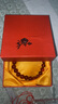 DL 1998七夕情人節(jié)禮物胖東來品質(zhì)雨花石手串 南京天l然紅瑪瑙手鏈原石紅 10MM18顆 曬單實拍圖