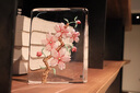 MALERAS瑞典進(jìn)口櫻花花卉裝飾客廳家居桌面創(chuàng)意禮物女生高級(jí)擺件 彩色 櫻花花-小號(hào)【95*130mm】 曬單實(shí)拍圖