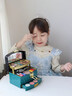 杜莉莎兒童化妝品套裝女孩正品冰雪玩具小學(xué)生演出口紅眼影彩妝盒 假面舞會(huì )【開(kāi)心樂(lè )園化妝箱】 曬單實(shí)拍圖