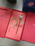 小李子發(fā)簪新中式漢服旗袍發(fā)飾古風(fēng)盤(pán)發(fā)國風(fēng)手鏈手串花發(fā)釵簪子禮盒套裝 綠飄帶一枝春簪+青凍雙圈手串 曬單實(shí)拍圖