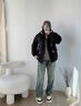 啄木鳥(niǎo)（TUCANO）棉服男春秋冬季2025新款男士棉衣外套休閑加絨加厚防寒羽面包絨服 209-白色 XL 【120-140斤】 曬單實(shí)拍圖