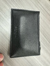 蔻馳（COACH）【七夕情人節(jié)禮物】【專享直降】奧萊男士拉鏈卡包簡約通勤 QB/黑色 曬單實(shí)拍圖