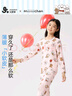 久歲伴miiiiichan聯(lián)名兒童睡衣女童薄款打底內(nèi)衣套裝中大童卡通家居服 曬單實拍圖
