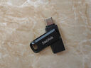 閃迪（SanDisk）128GB Type-C USB3.2 手機(jī)U盤DDC3黑色 讀速高達(dá)400MB/s 自動備份 手機(jī)電腦兩用  曬單實拍圖