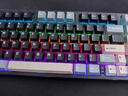 聯(lián)想（Lenovo）GK10機械鍵盤全鍵熱插拔 20種背光燈效 游戲辦公電腦鍵盤 極光系列三模版80配列 經(jīng)典奶咖RGB紅軸 曬單實拍圖