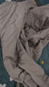 雅鹿·自由自在 抗菌纖維空調(diào)被春秋夏涼被子夏季150x200cm 淺灰 曬單實拍圖