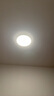 TCL照明 LED吸頂燈三色調光臥室燈圓形現代簡約燈飾中山燈具包安裝 曬單實拍圖